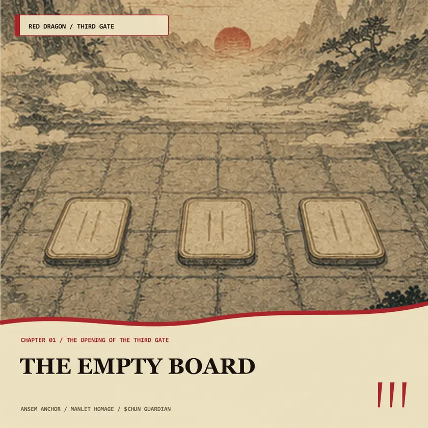 The Empty Board, chapter one