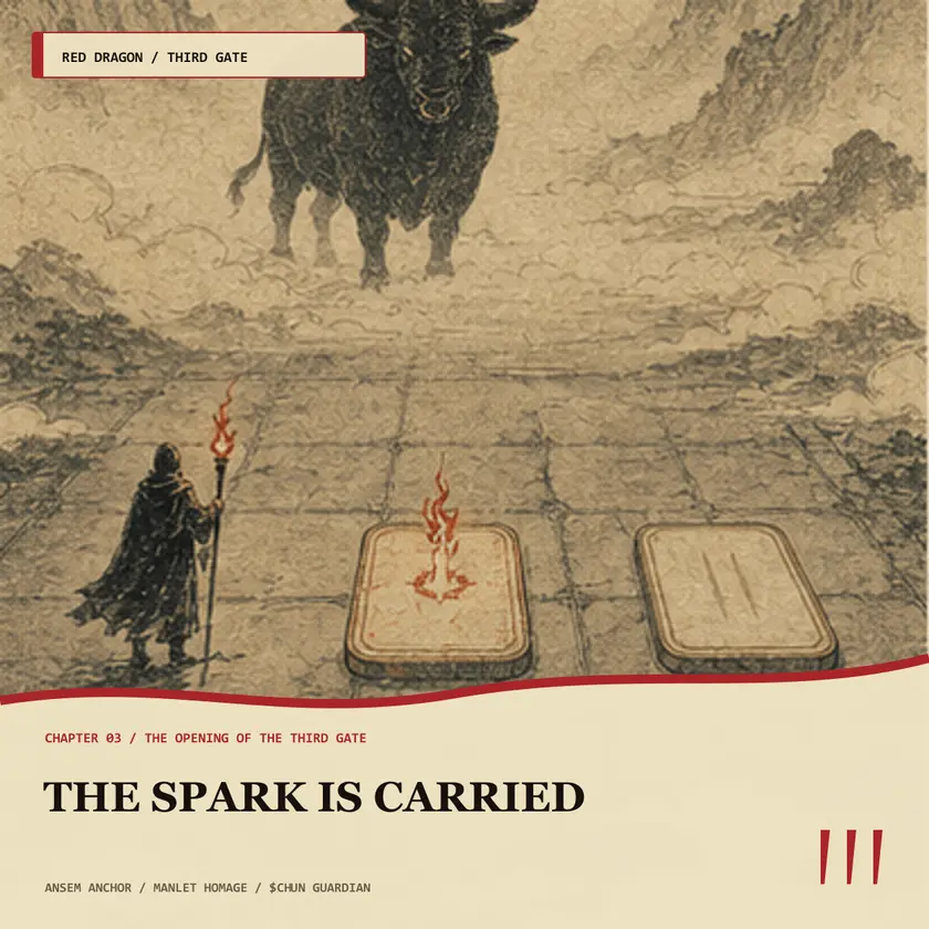 The Spark Is Carried, chapter three