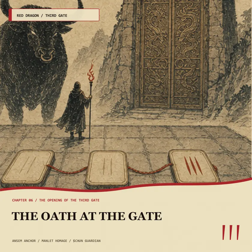 The Oath at the Gate, chapter six