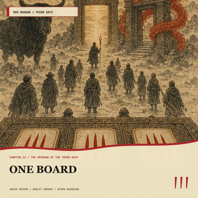 One Board, chapter twelve